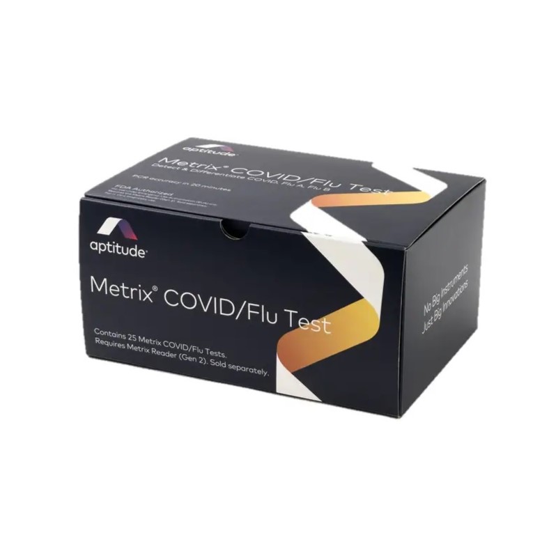 Kit Respiratory Test Kit Metrix® COVID / Flu Test 25 Tests by Sekisui Diagnostics, LLC  ID MTRX-C19+FLU-25PK